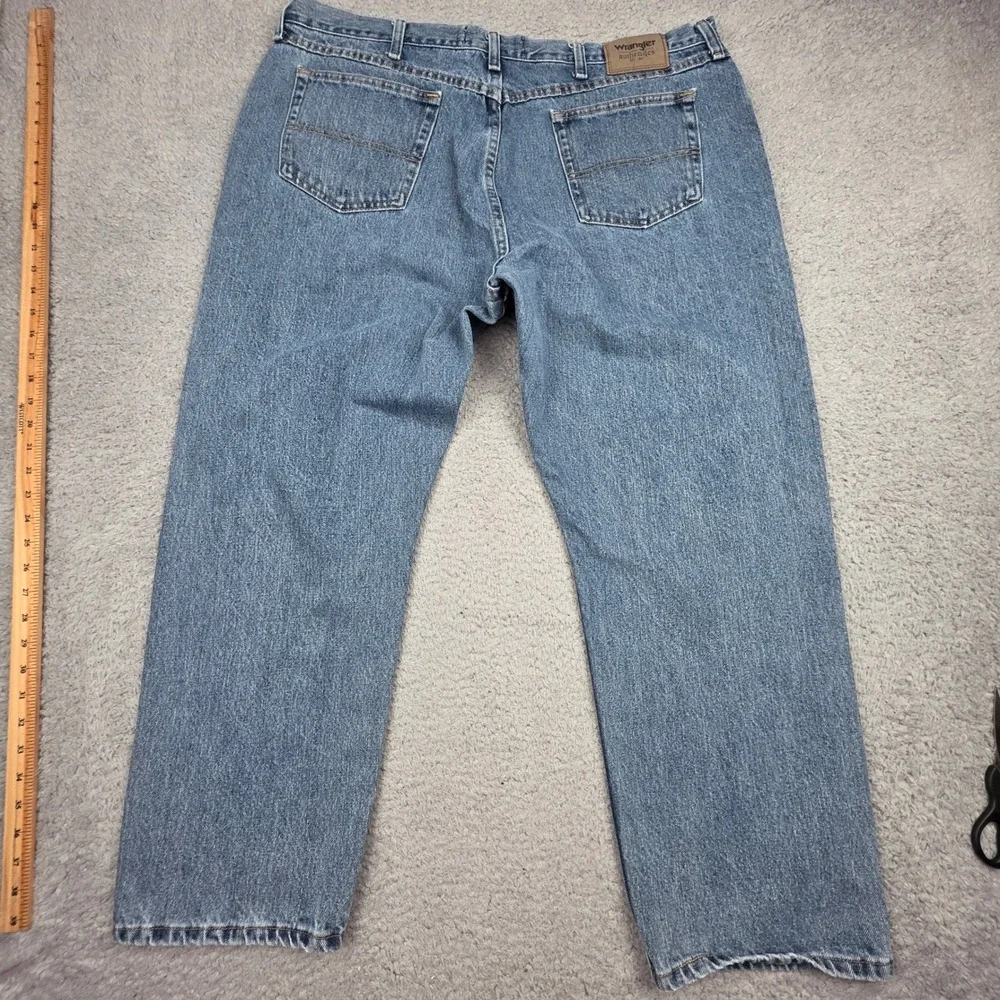 Wrangler Authentics Jeans Mens 42x29 Blue Lot of 3 Cotton Denim
